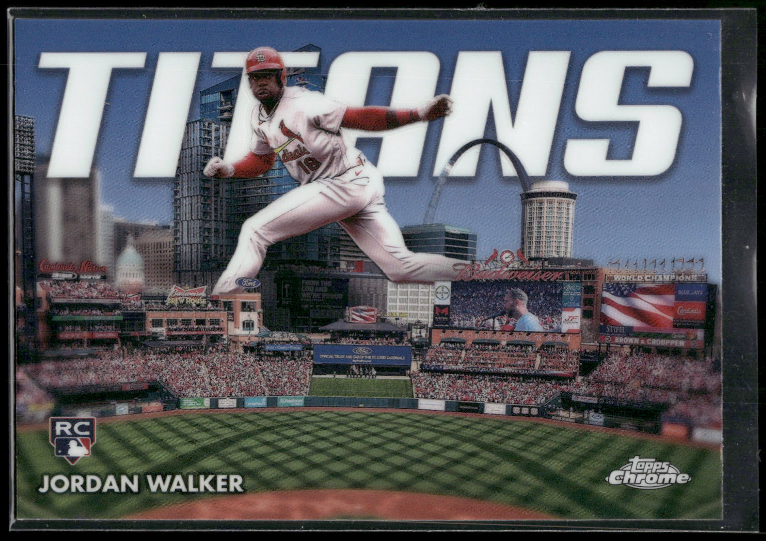 2023 Topps Chrome Update #CT-15 Jordan Walker Titans