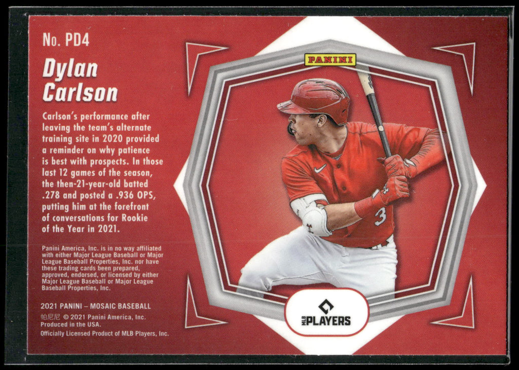 2021 Panini Mosaic - Debuts #PD4 Dylan Carlson
