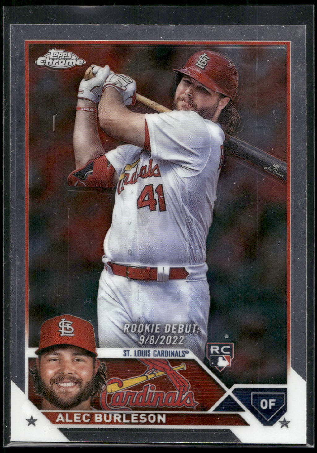 2023 Topps Chrome Update #USC90 Alec Burleson
