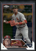 2023 Topps Chrome Update #USC145 Nolan Gorman