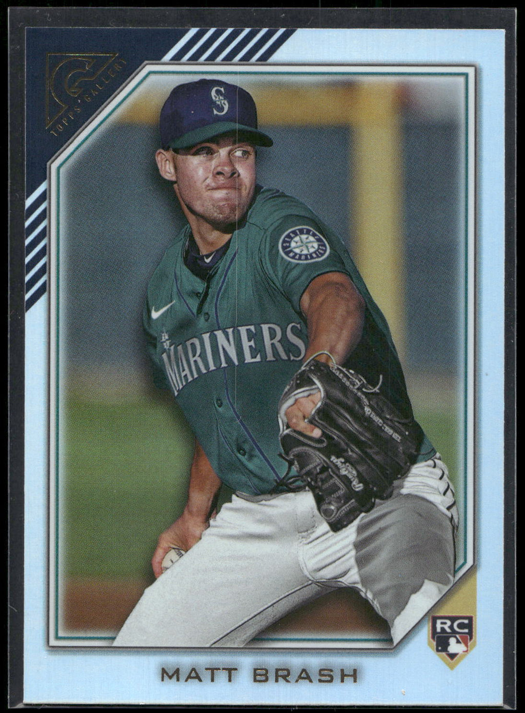 2022 Topps Gallery #145 Matt Brash Rainbow Foil