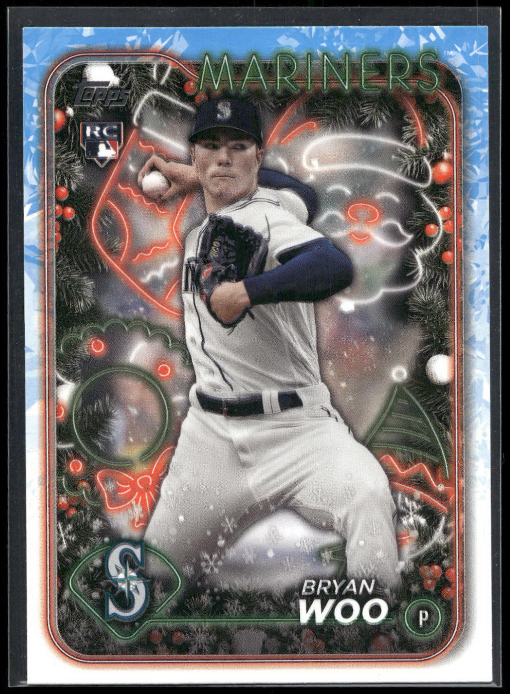 2024 Topps Holiday #H193 Bryan Woo