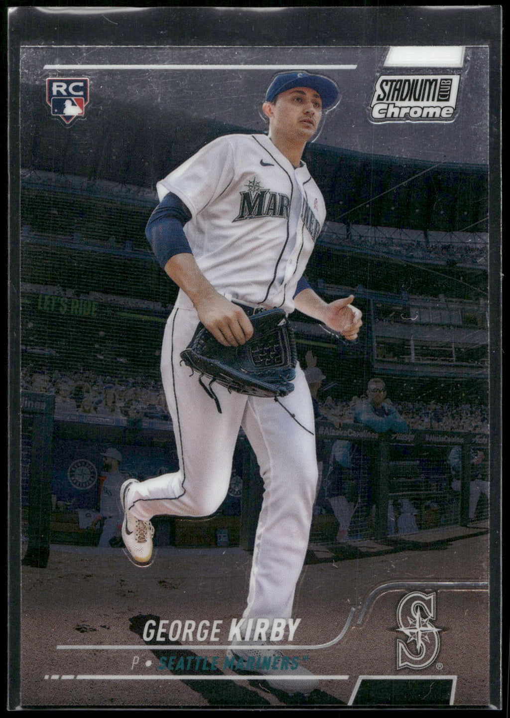 2022 Stadium Club Chrome #381 George Kirby