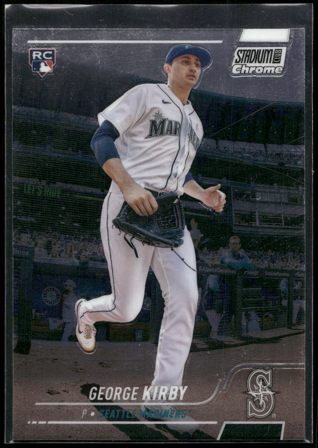 2022 Stadium Club Chrome #381 George Kirby