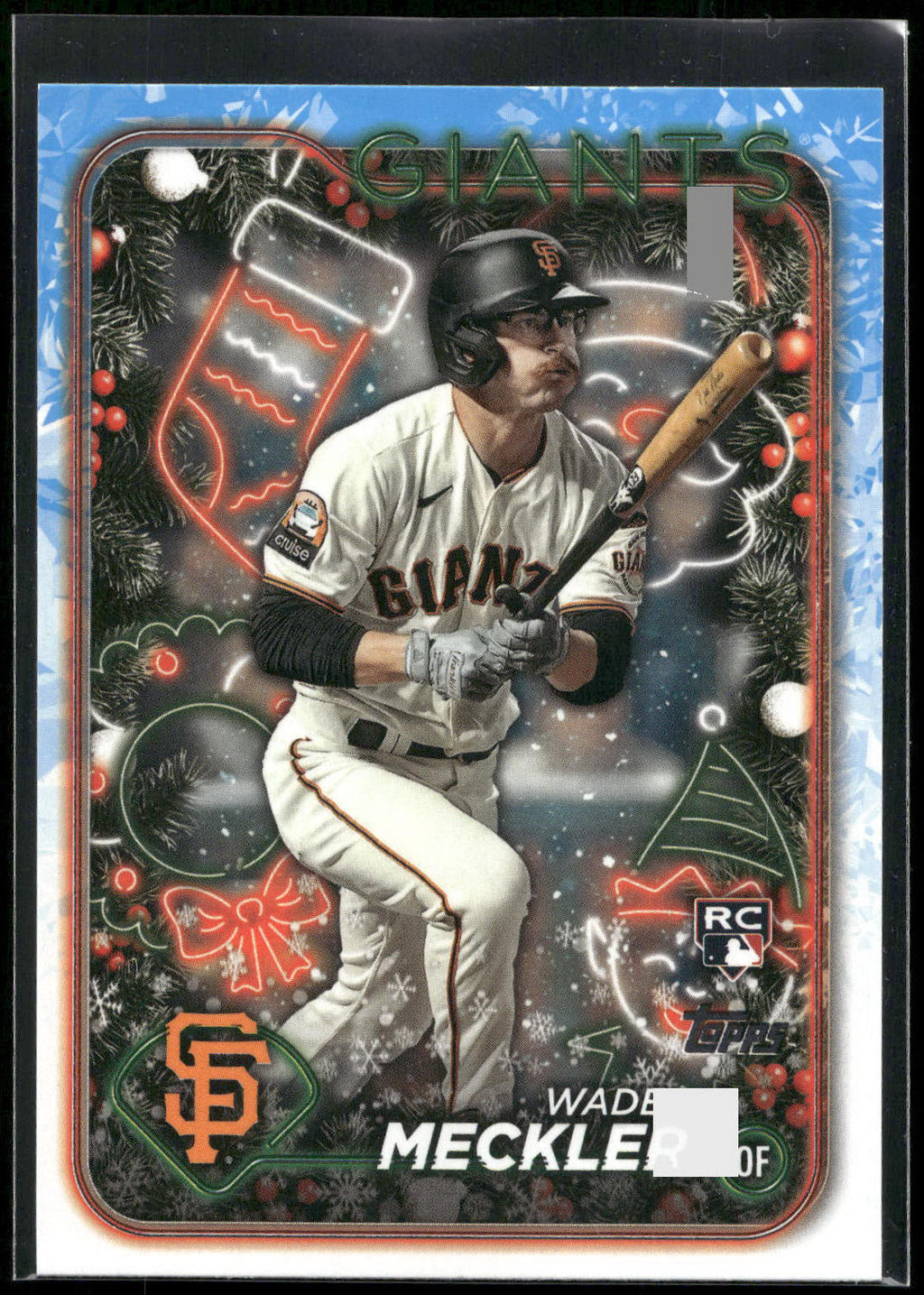 2024 Topps Holiday #H16 Wade Meckler