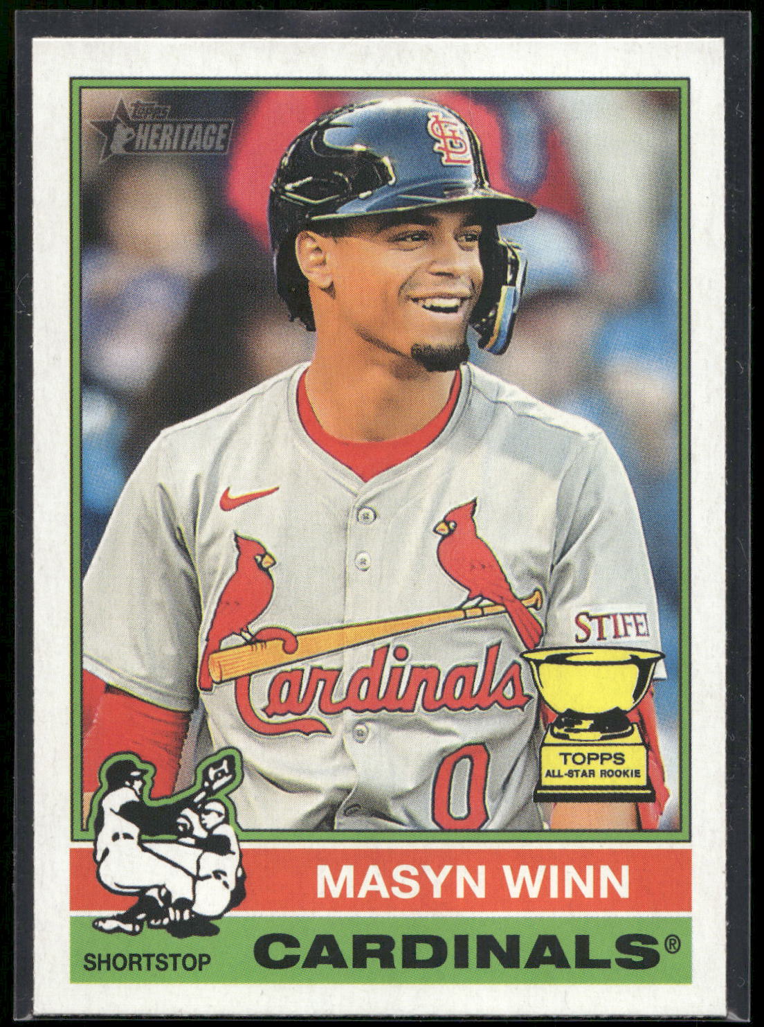 2025 Topps Heritage #103 Masyn Winn