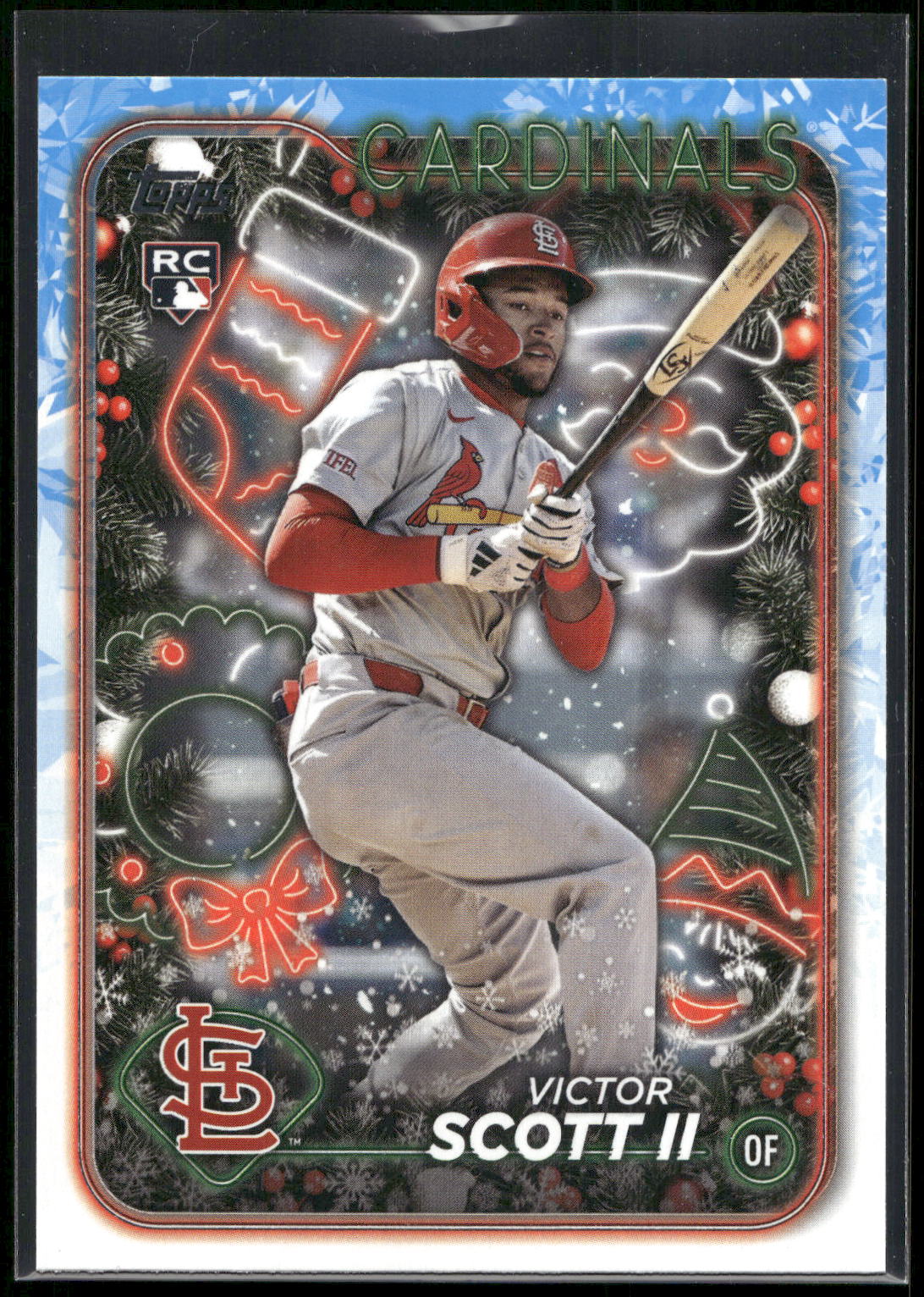 2024 Topps Holiday #H105 Victor Scott II