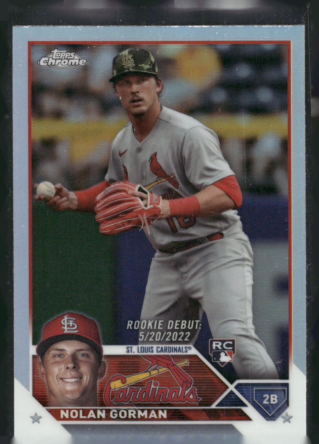 2023 Topps Chrome Update #USC145 Nolan Gorman
