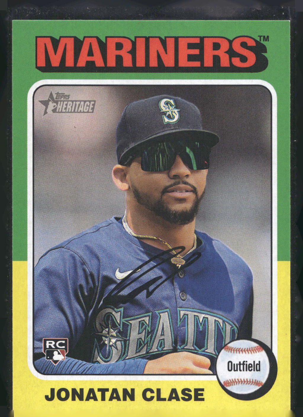 2024 Topps Heritage #639 Jonatan Clase