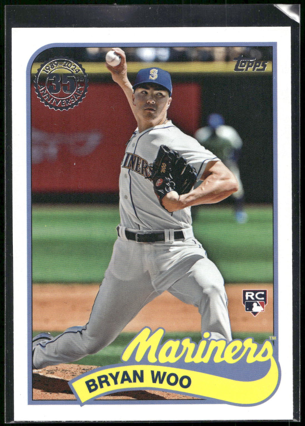 2024 Topps #89B-40 Bryan Woo 1989 Topps Baseball 35th Anniversary (Series One)