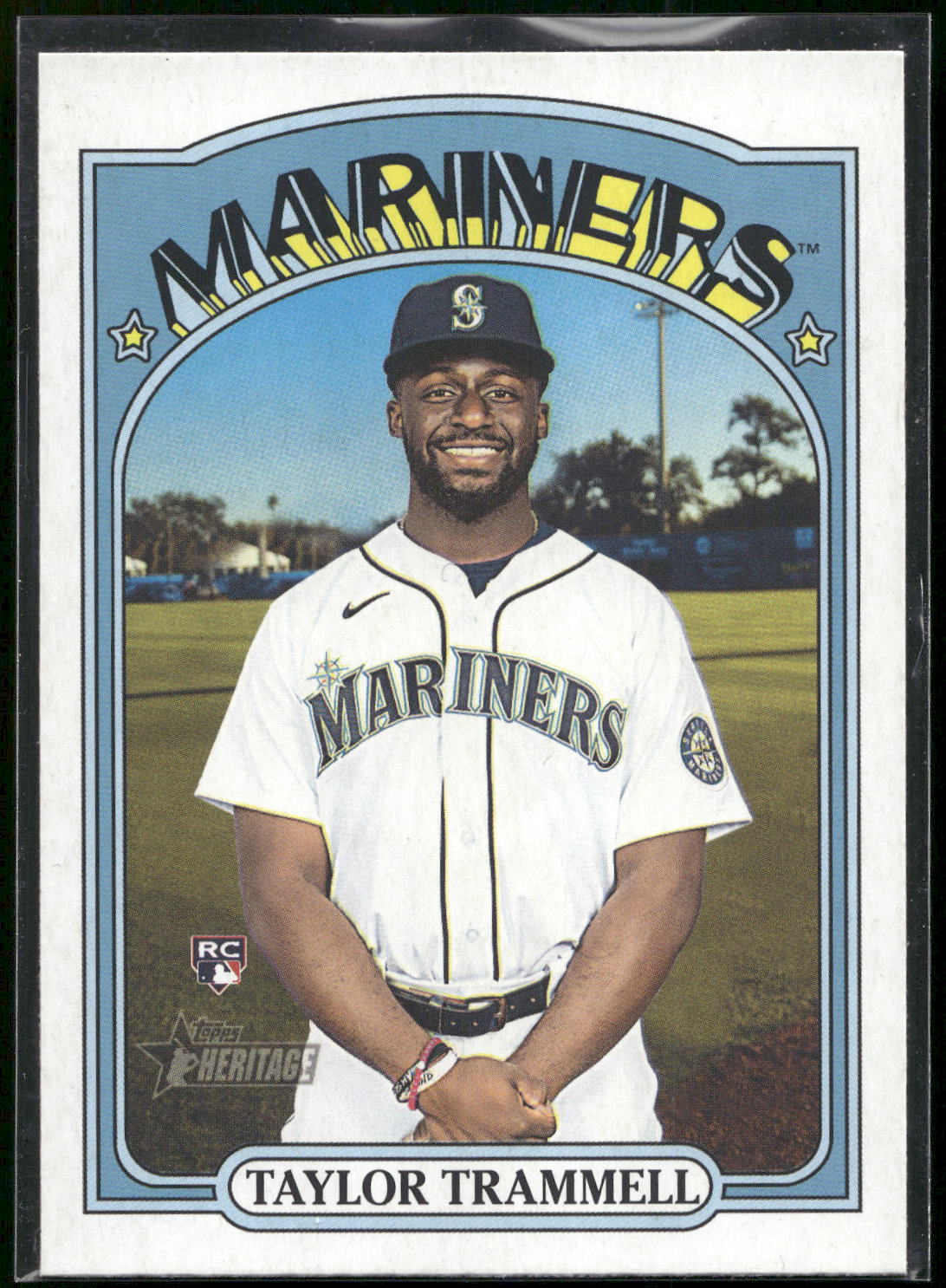 2021 Topps Heritage #678 Taylor Trammell