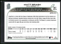 2022 Topps #561 Matt Brash Purple