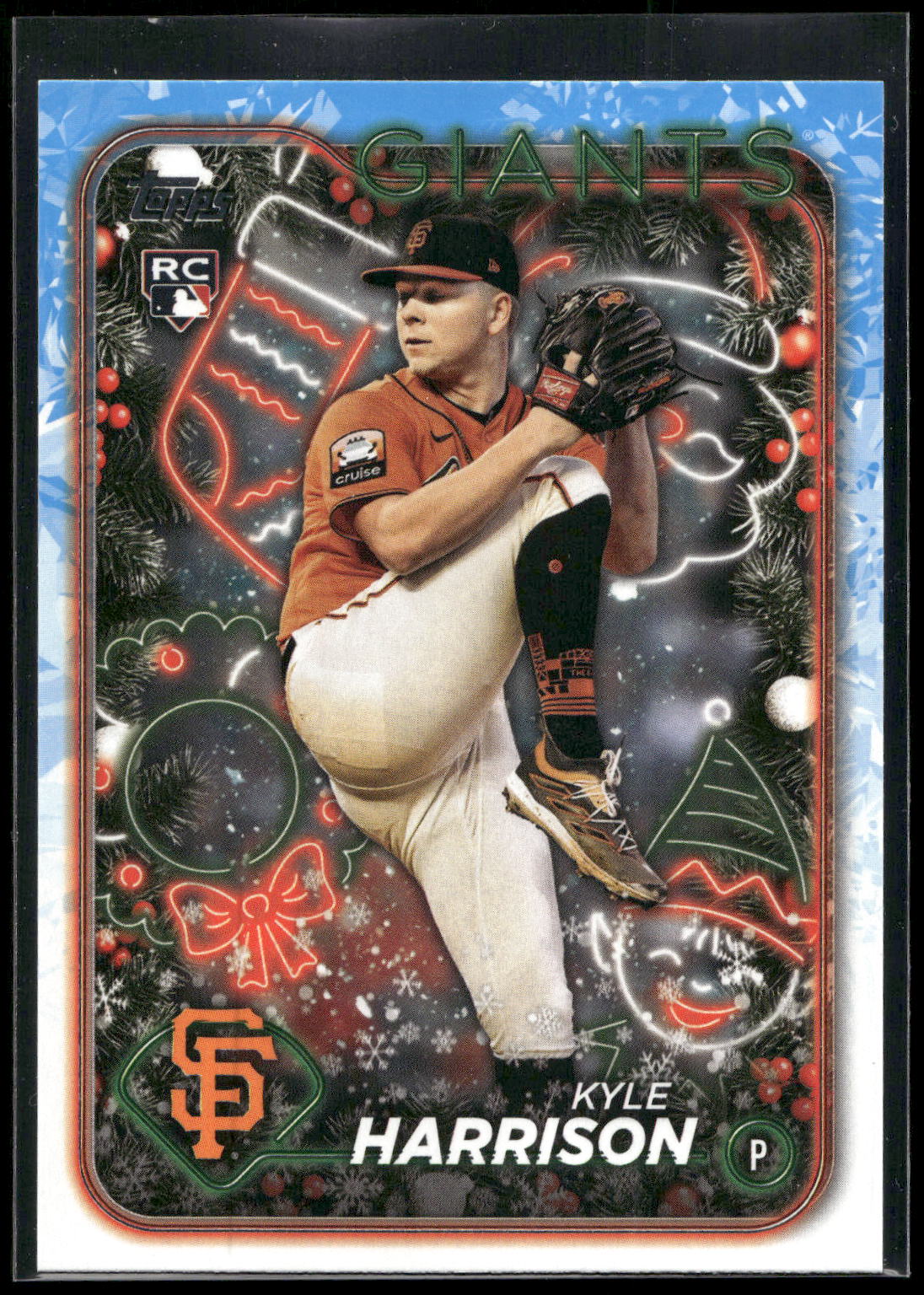 2024 Topps Holiday #H175 Kyle Harrison