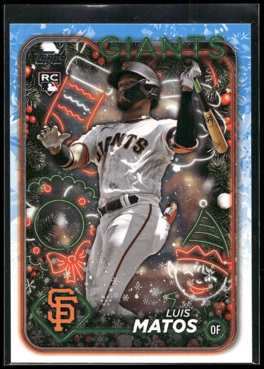 2024 Topps Holiday #H70 Luis Matos
