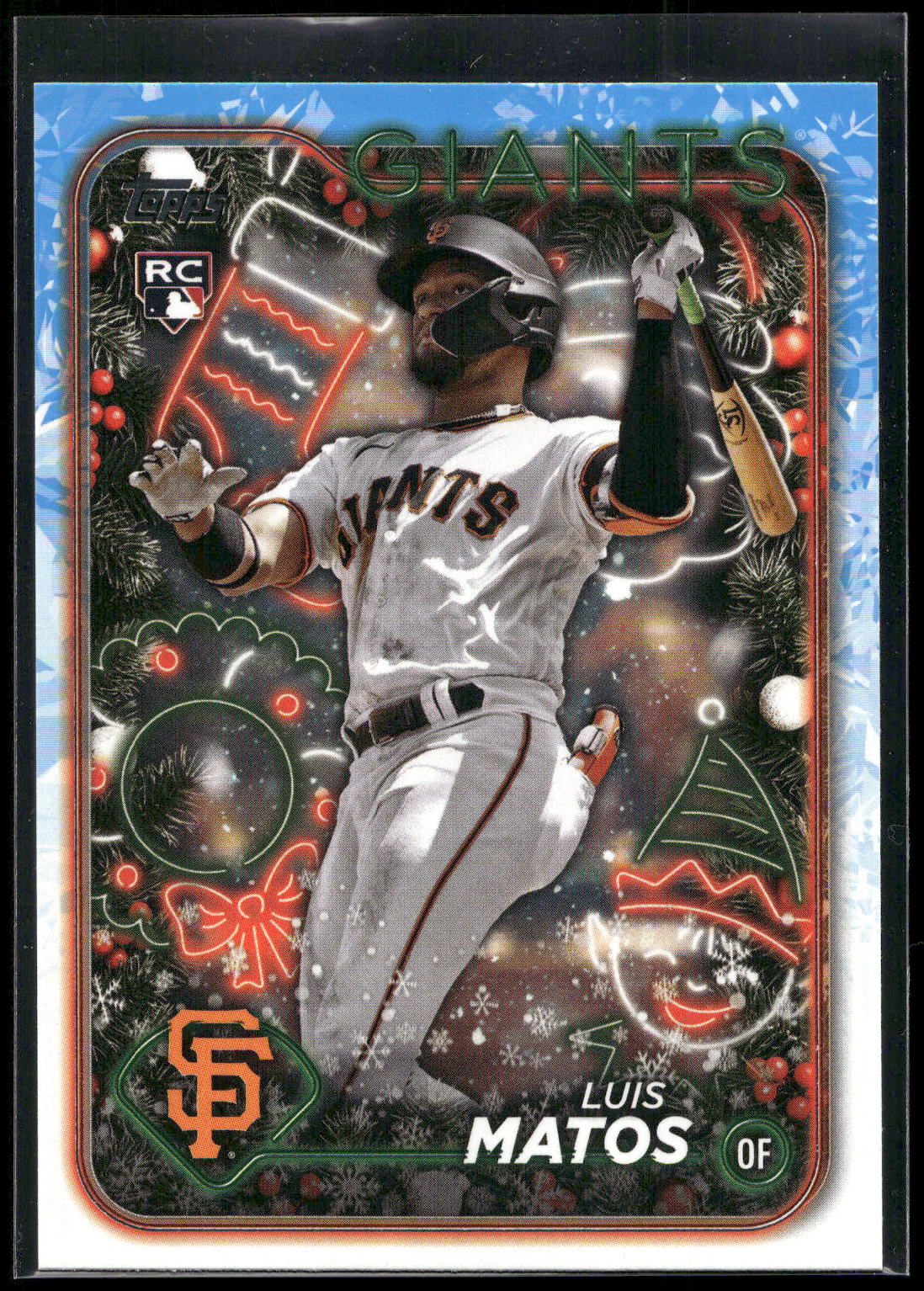 2024 Topps Holiday #H70 Luis Matos