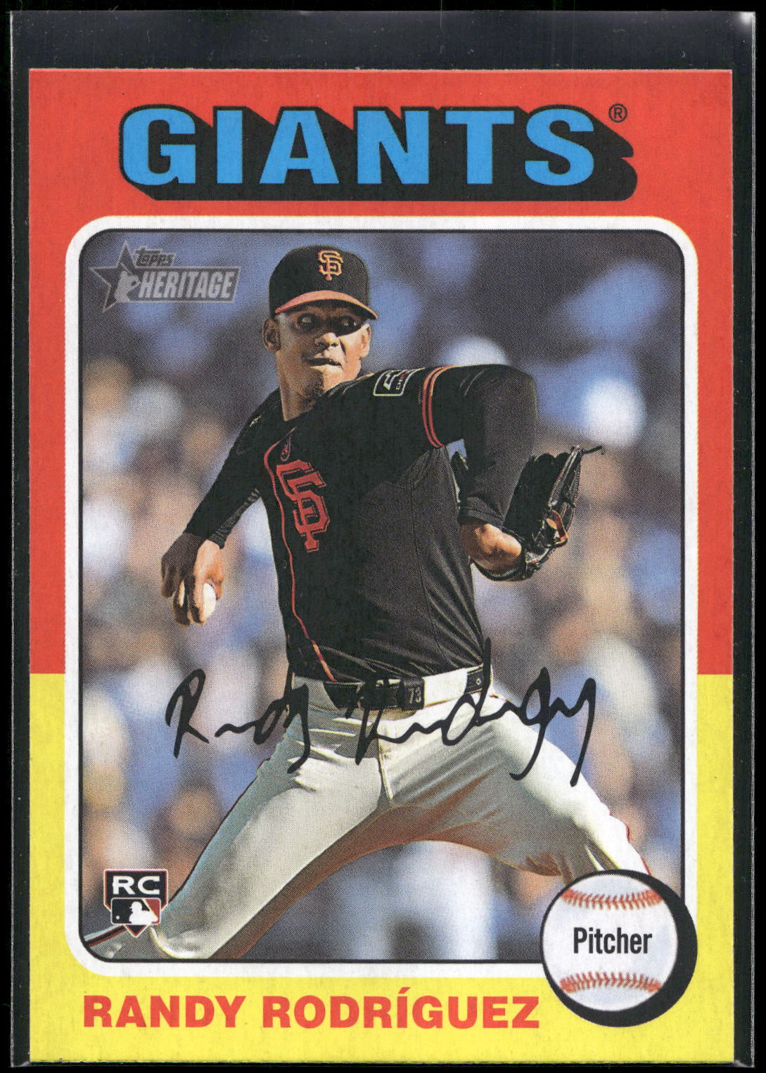 2024 Topps Heritage #513 Randy Rodríguez