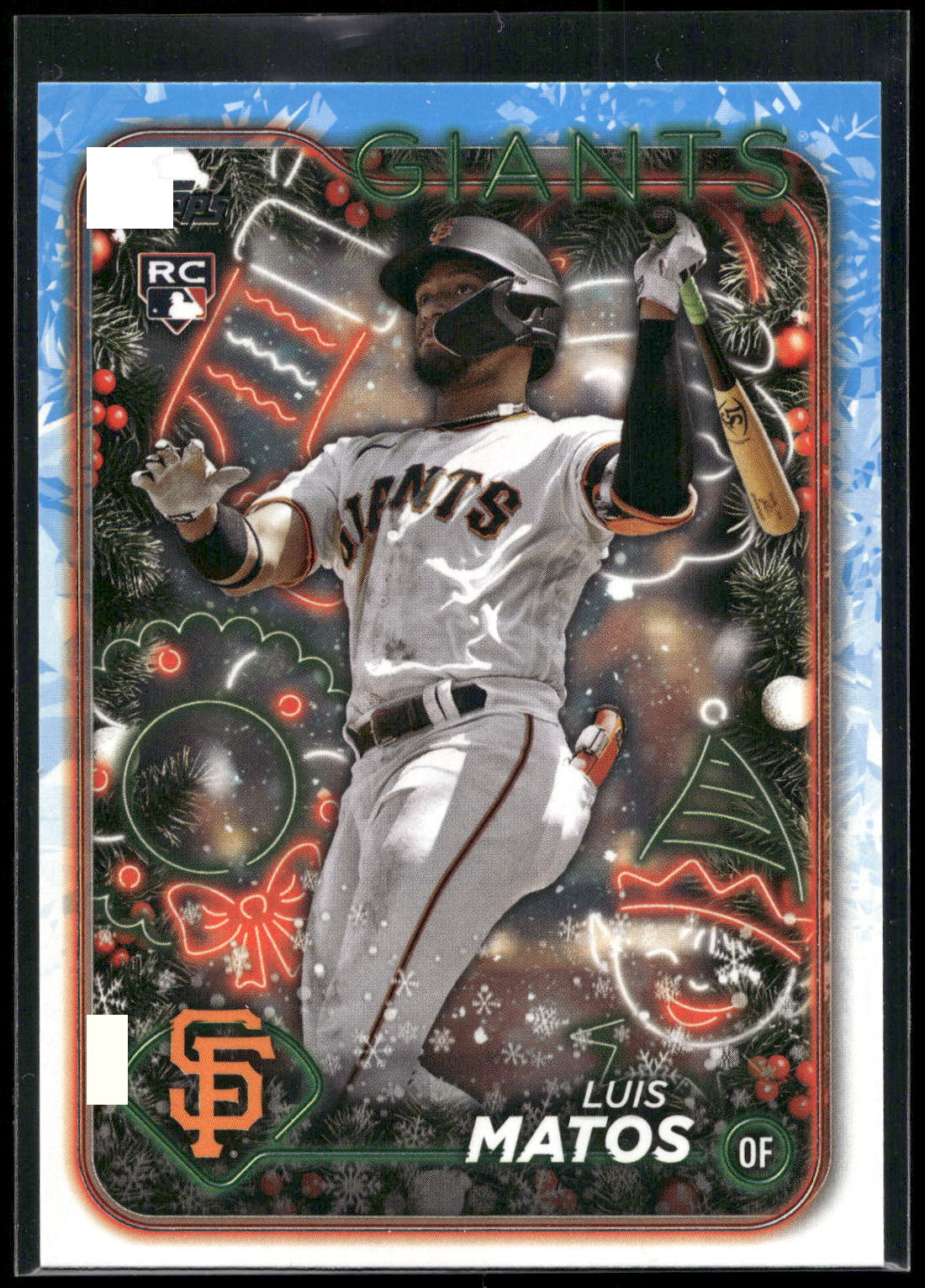 2024 Topps Holiday #H70 Luis Matos