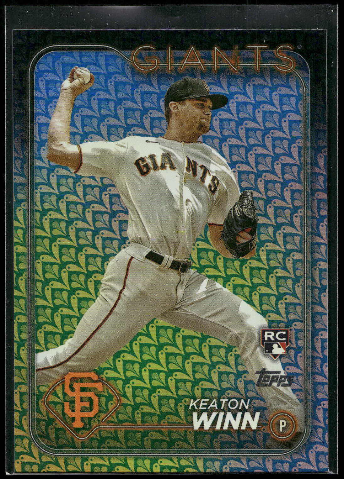 2024 Topps #83 Keaton Winn Holiday