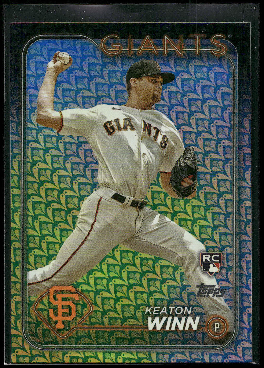 2024 Topps #83 Keaton Winn Holiday