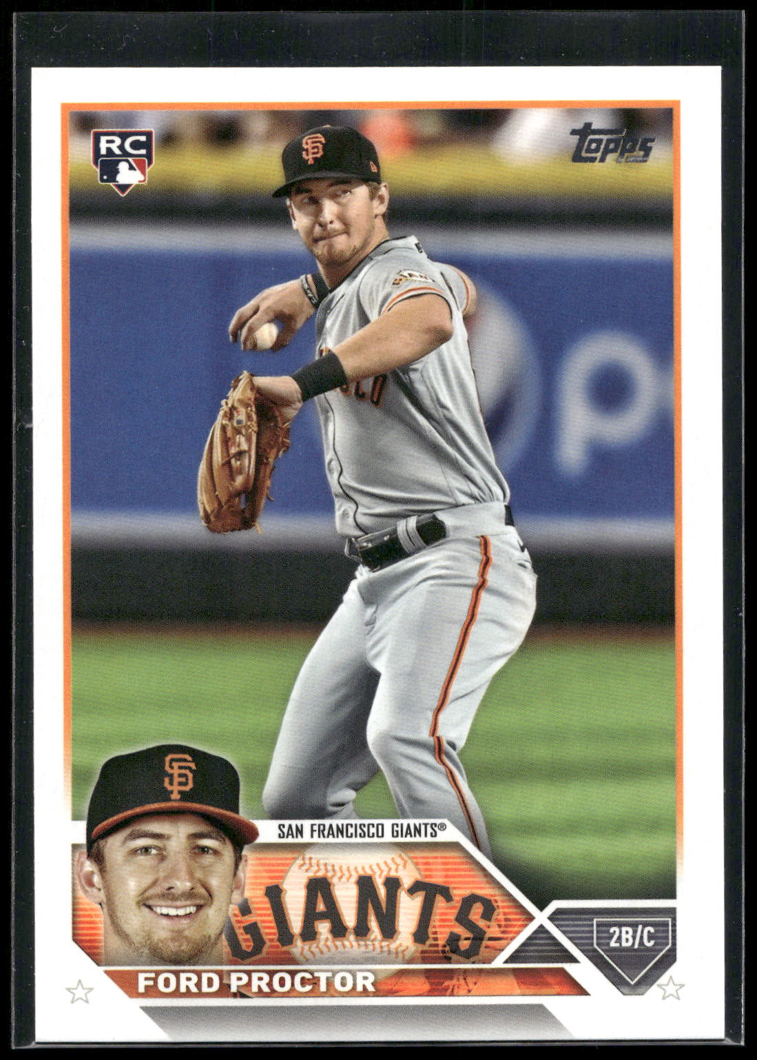 2023 Topps #472 Ford Proctor