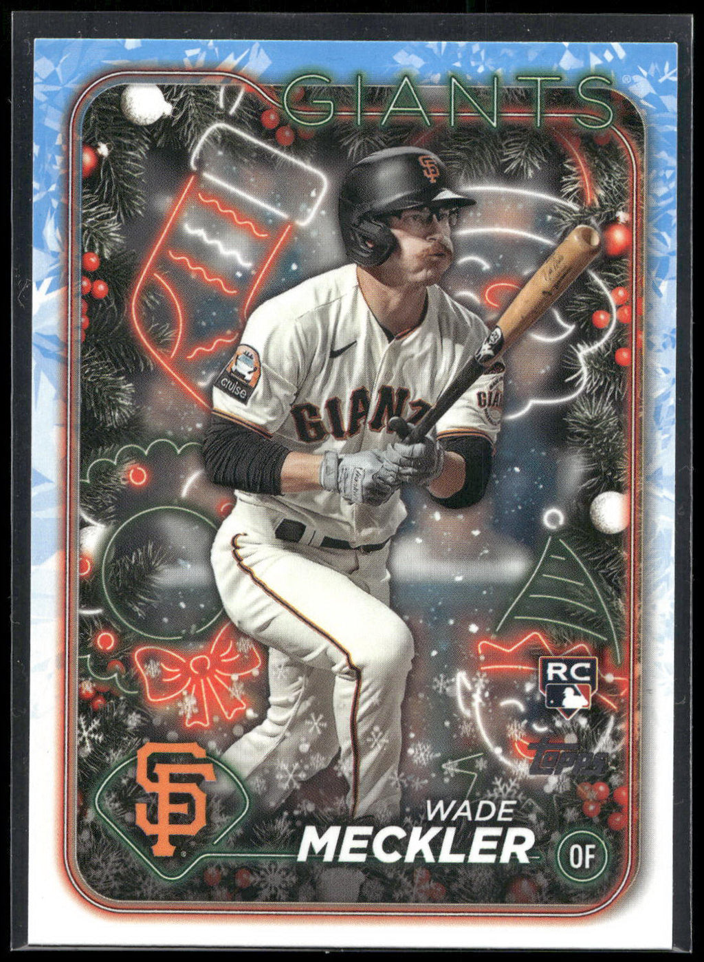 2024 Topps Holiday #H16 Wade Meckler