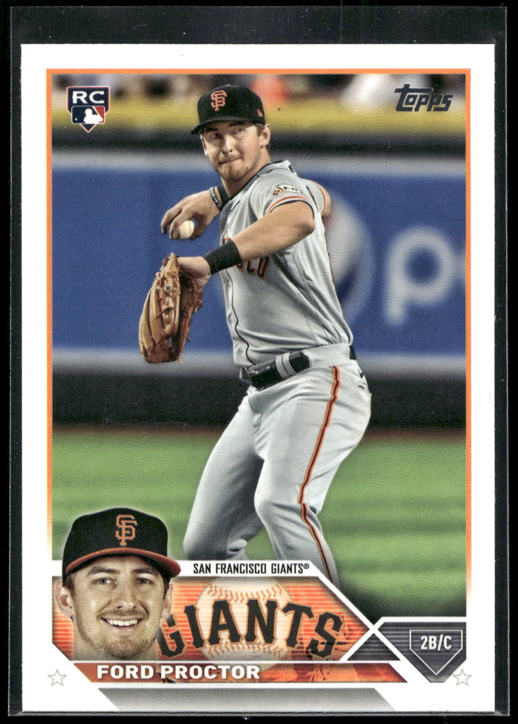 2023 Topps #472 Ford Proctor