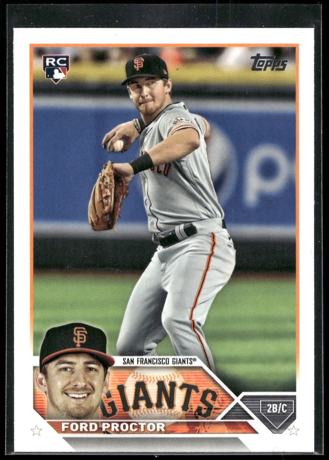 2023 Topps #472 Ford Proctor
