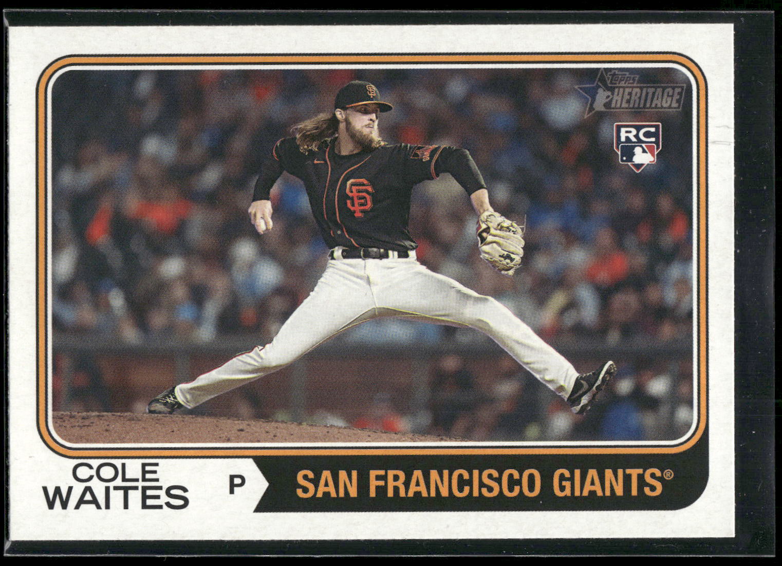 2023 Topps Heritage #258 Cole Waites