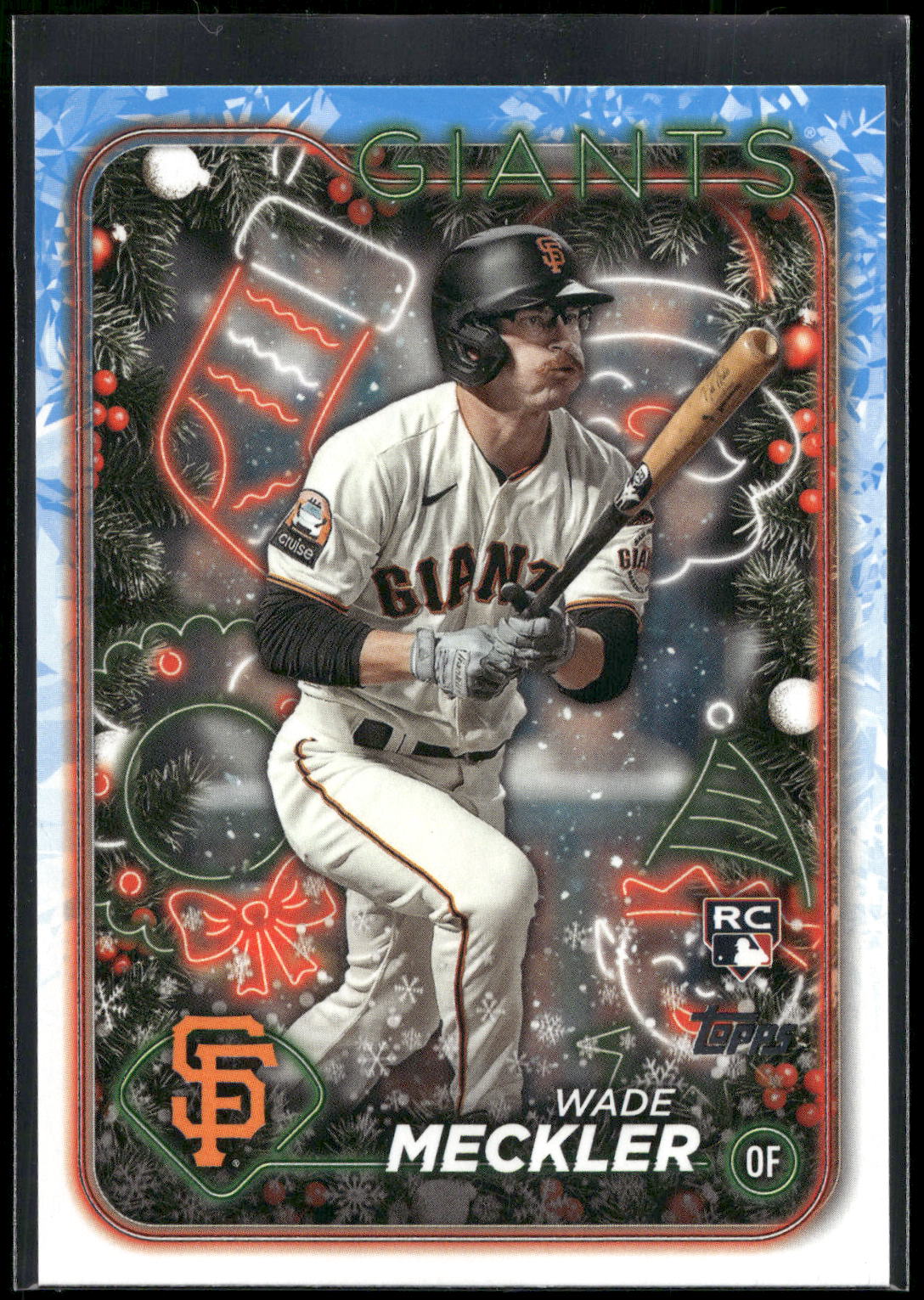 2024 Topps Holiday #H16 Wade Meckler
