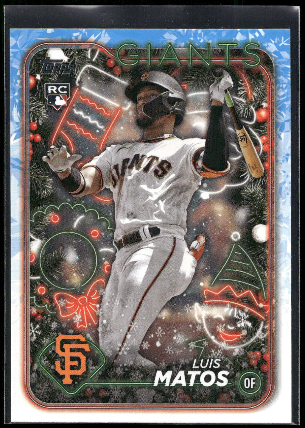 2024 Topps Holiday #H70 Luis Matos