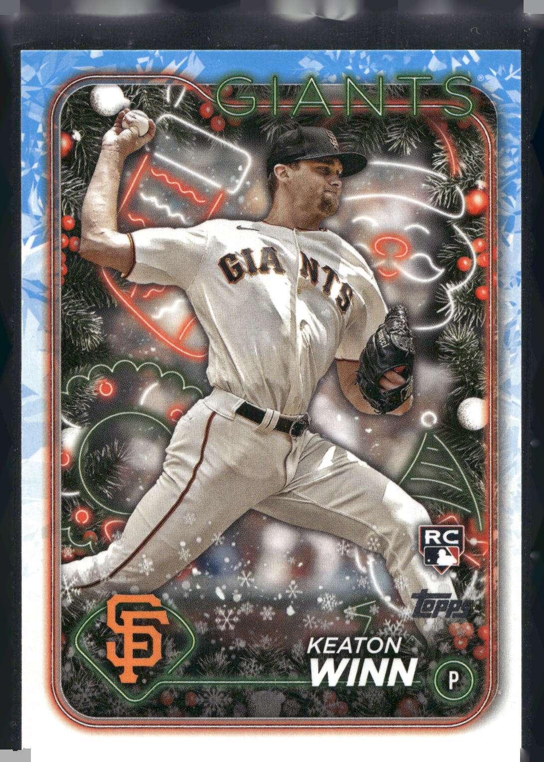 2024 Topps Holiday #H164 Keaton Winn