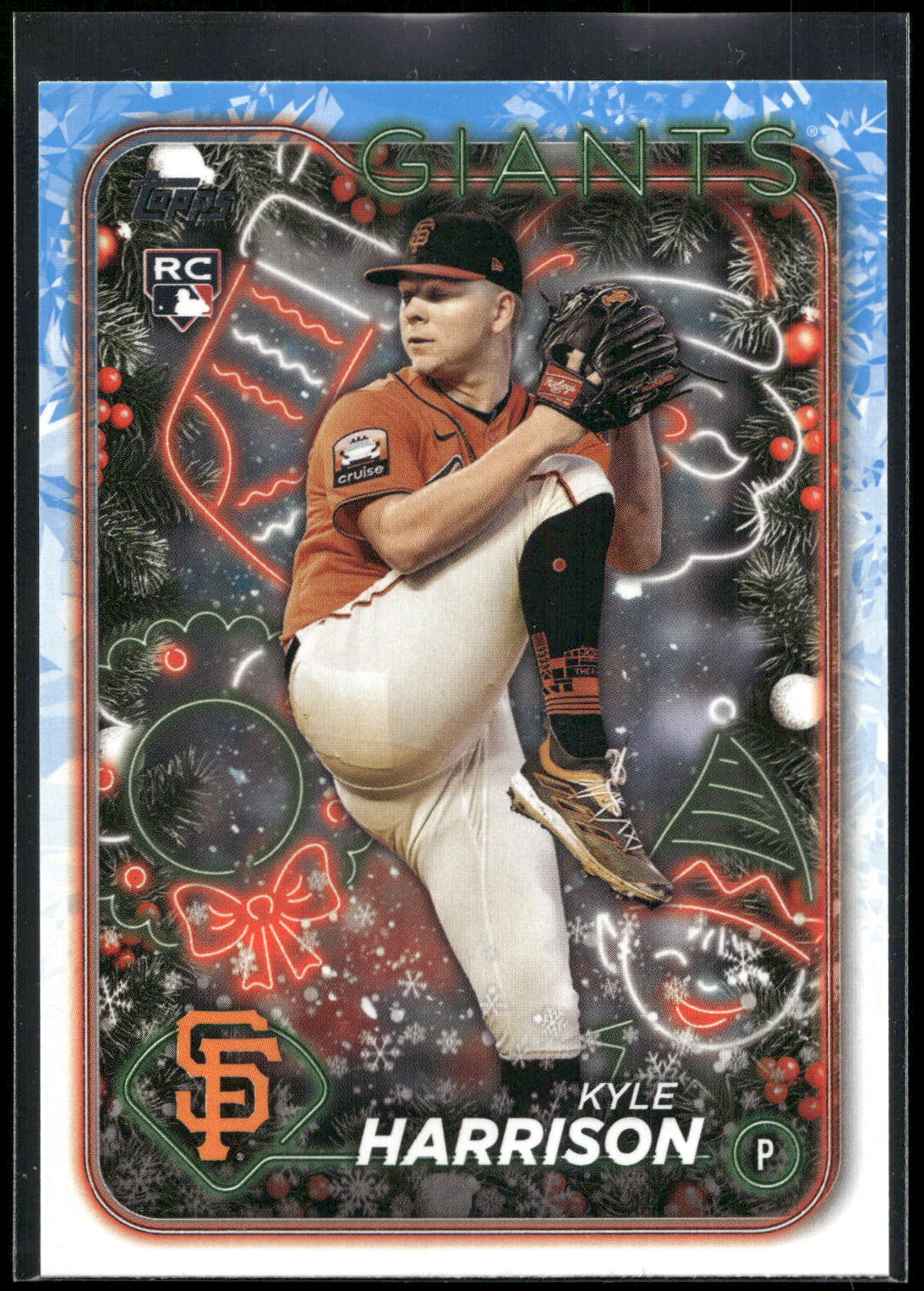 2024 Topps Holiday #H175 Kyle Harrison