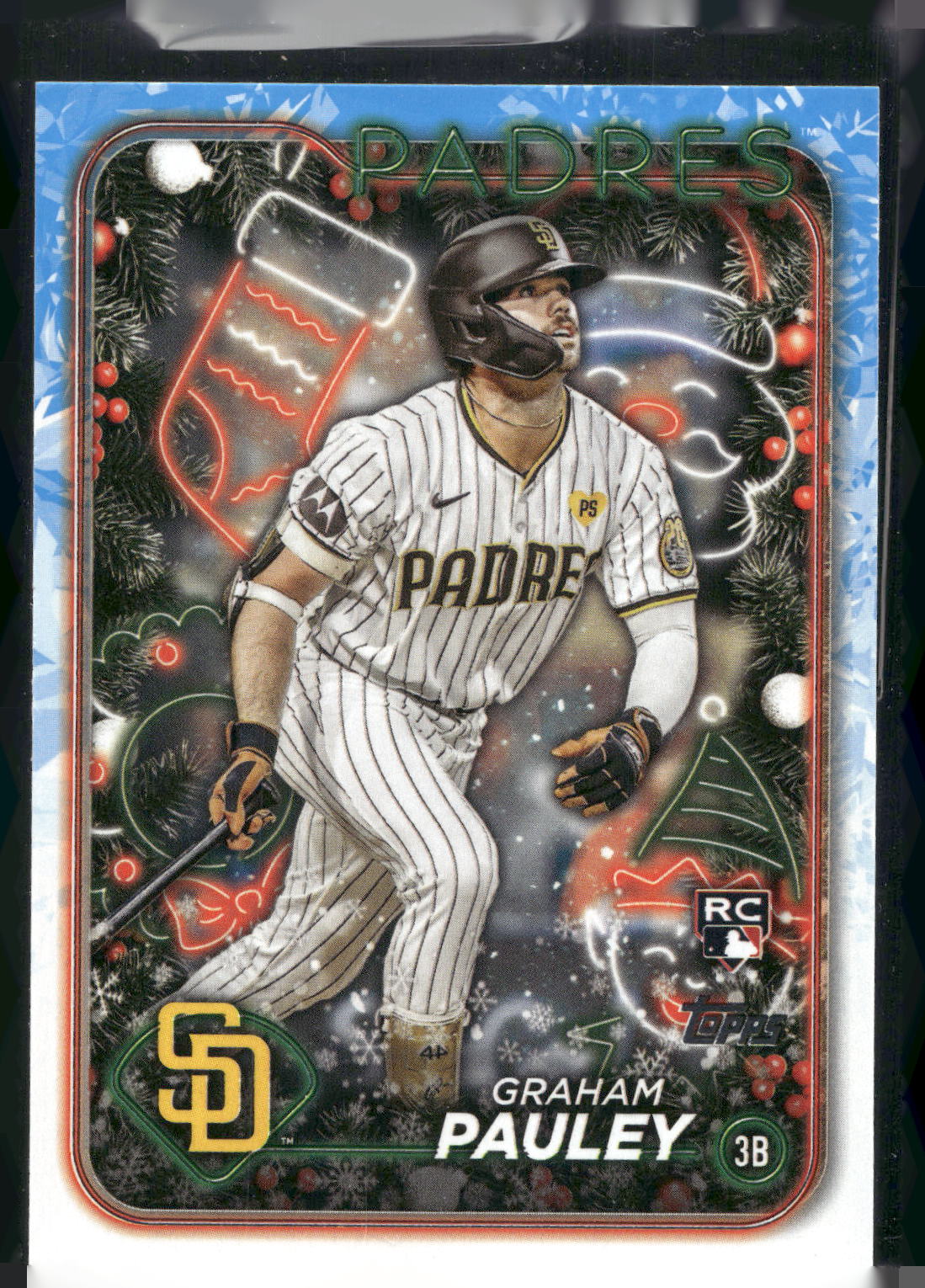 2024 Topps Holiday #H15 Graham Pauley