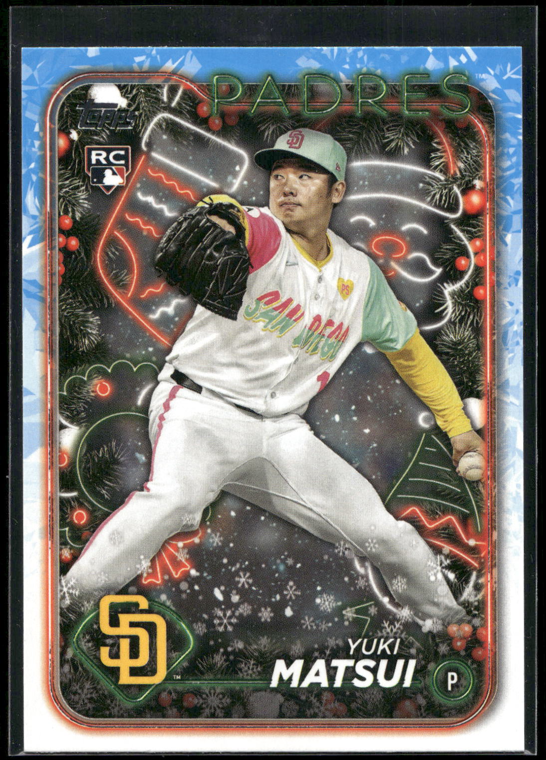 2024 Topps Holiday #H191 Yuki Matsui