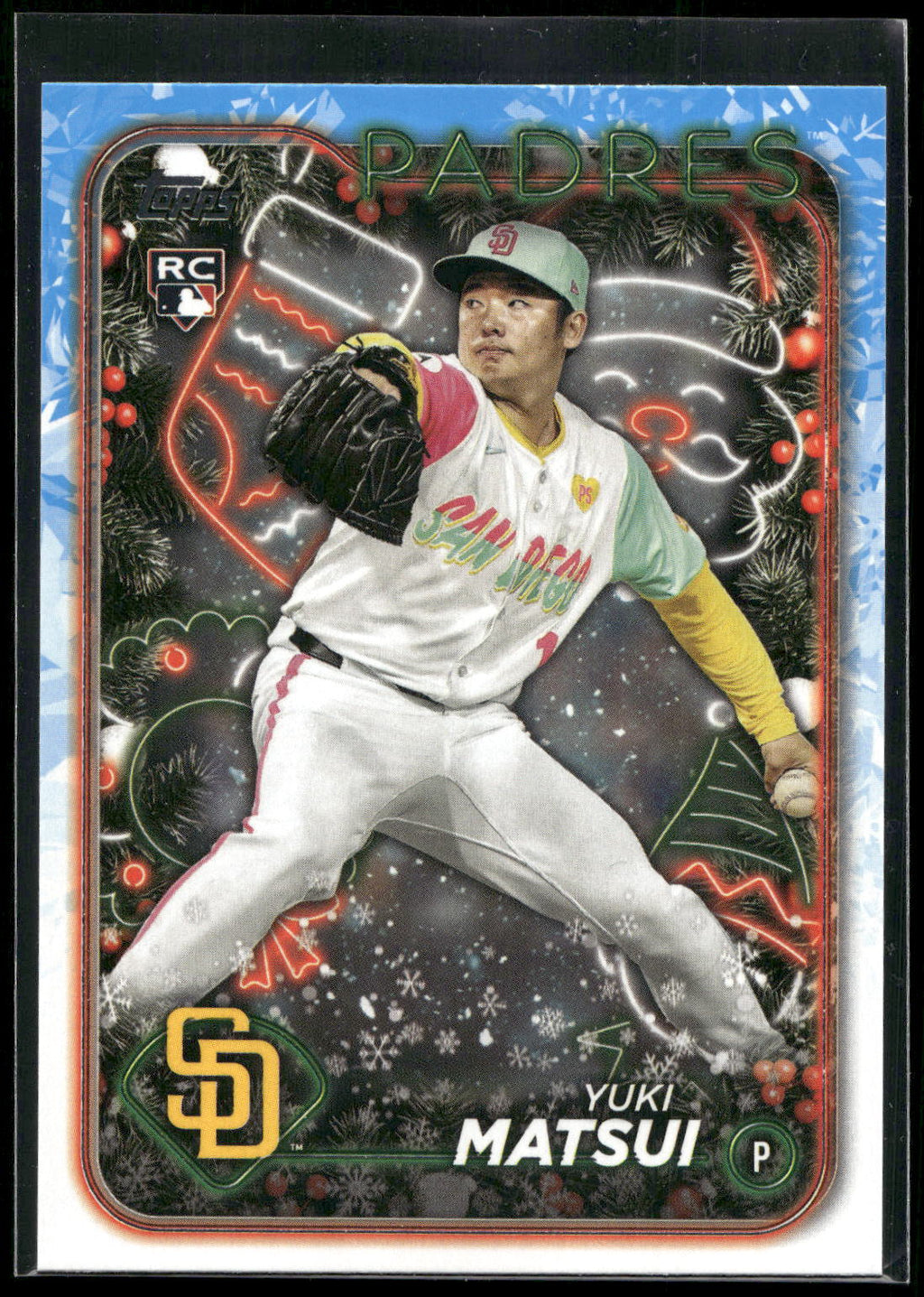 2024 Topps Holiday #H191 Yuki Matsui
