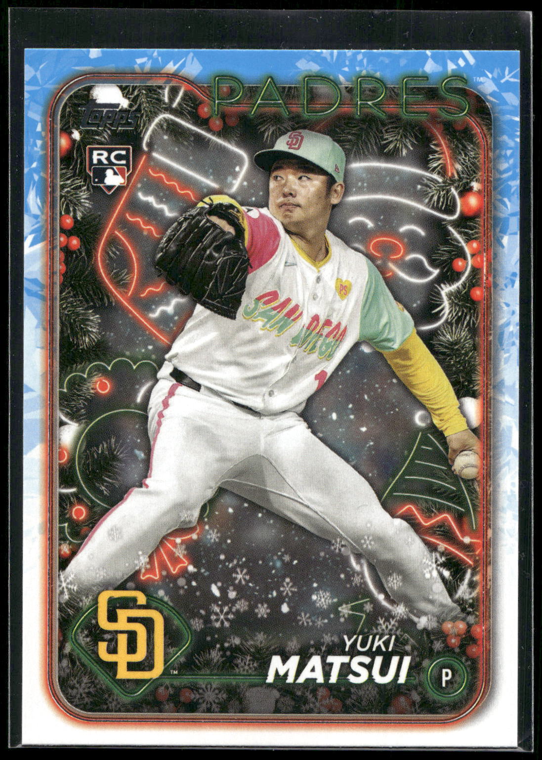 2024 Topps Holiday #H191 Yuki Matsui