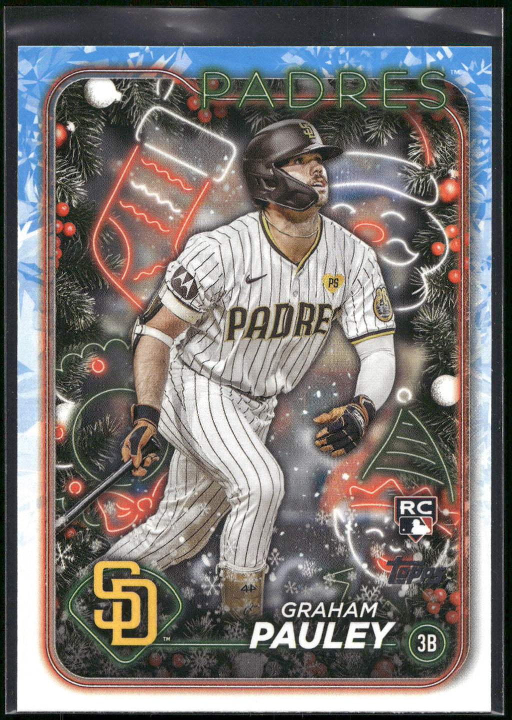 2024 Topps Holiday #H15 Graham Pauley