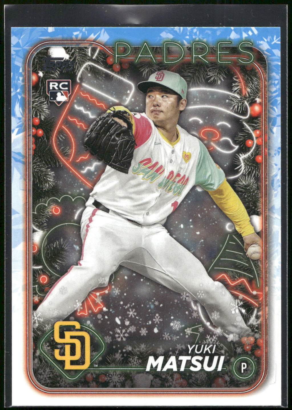 2024 Topps Holiday #H191 Yuki Matsui