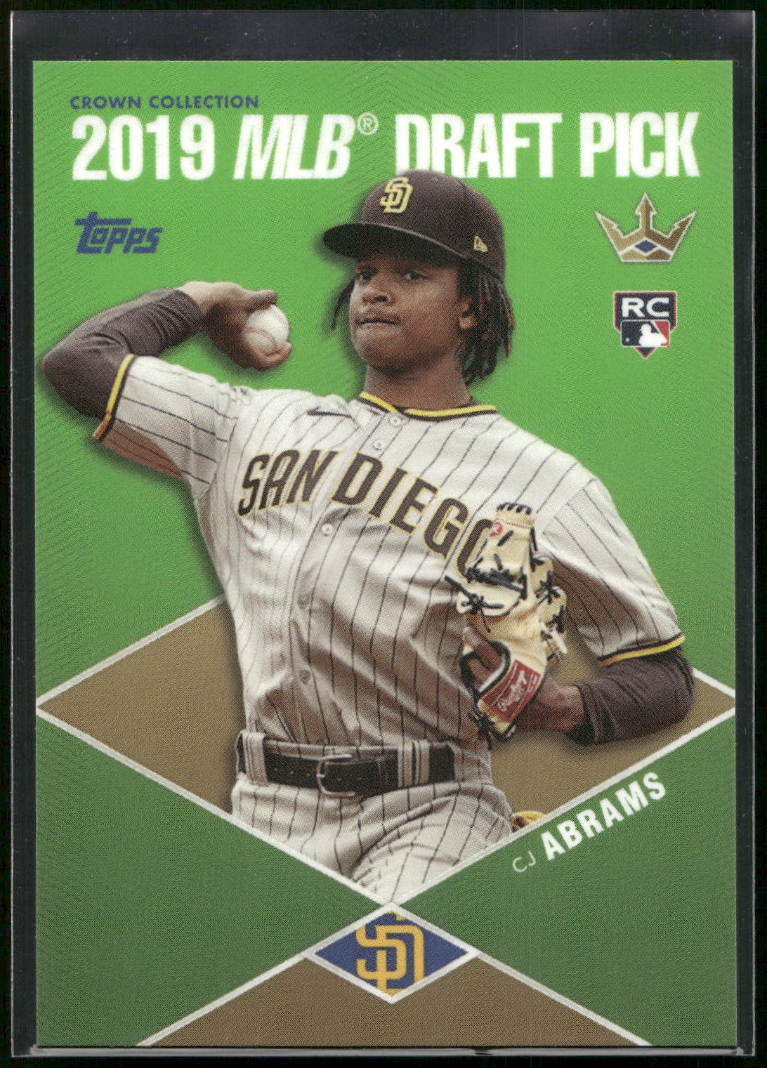 2022 Topps x Bobby Witt Jr. Crown Collection #28 CJ Abrams
