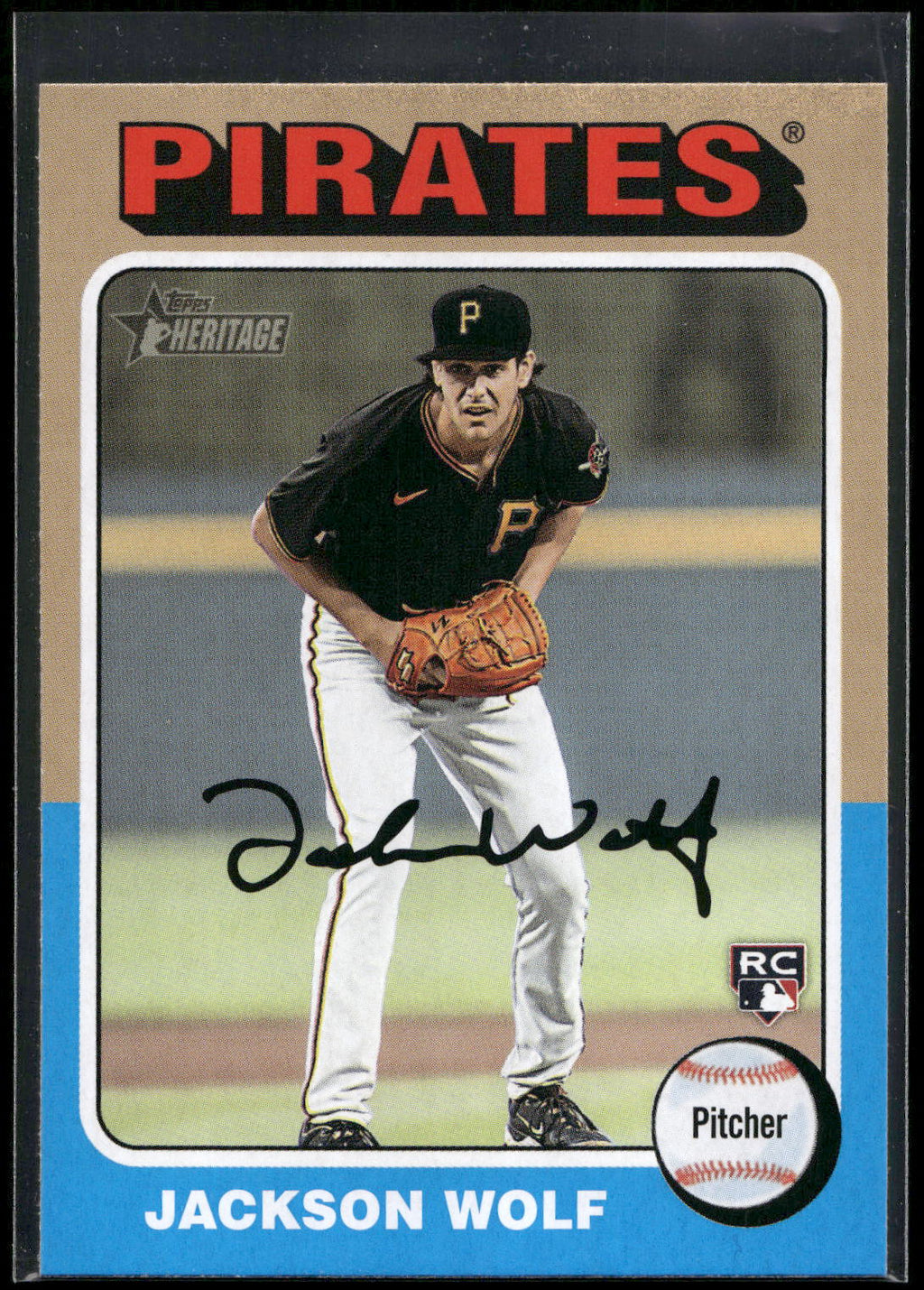 2024 Topps Heritage #216 Jackson Wolf