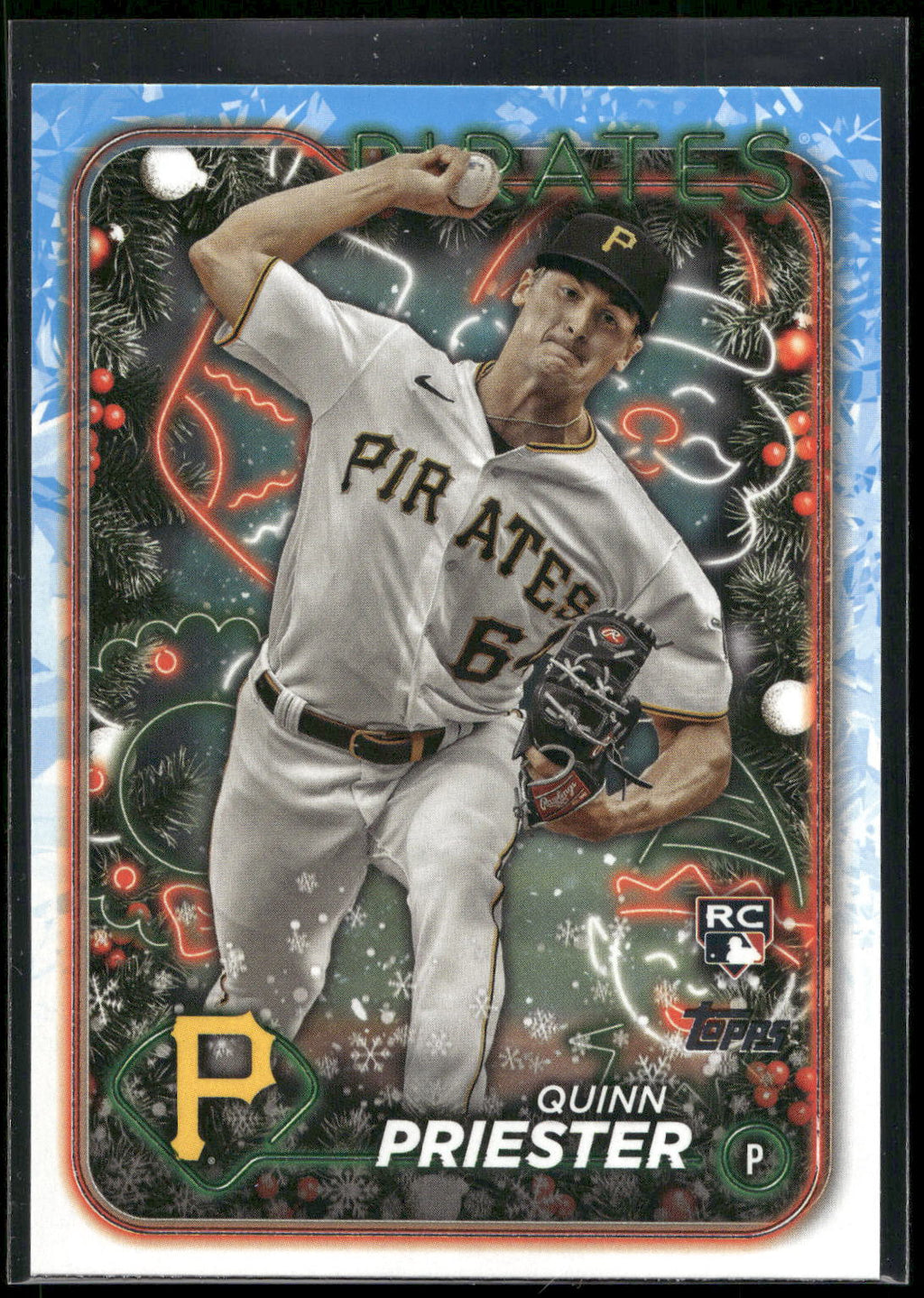 2024 Topps Holiday #H145 Quinn Priester