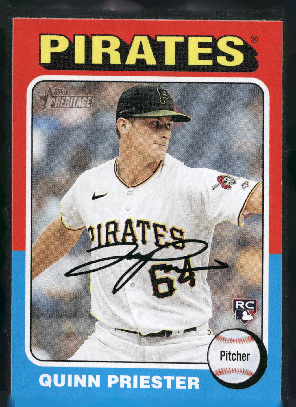 2024 Topps Heritage #172 Quinn Priester