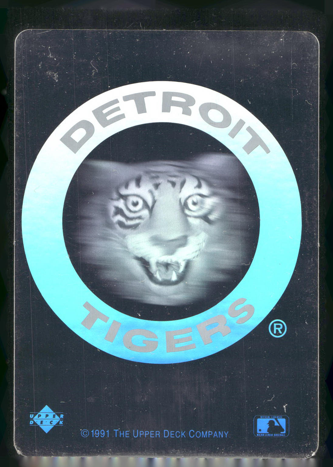 1991 Upper Deck #NNO Detroit Tigers Team Logo Holograms