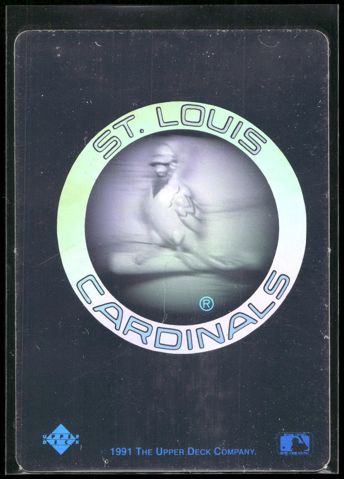 1991 Upper Deck #NNO St. Louis Cardinals Team Logo Holograms