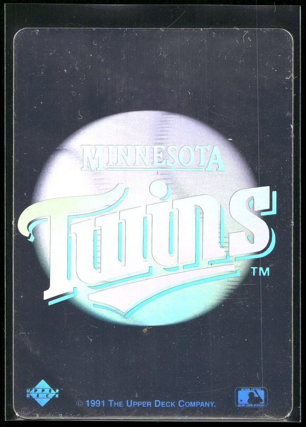 1991 Upper Deck #NNO Minnesota Twins Team Logo Holograms