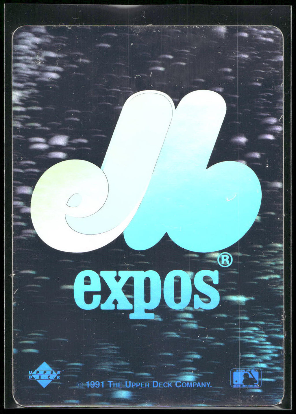 1991 Upper Deck #NNO Montreal Expos Team Logo Holograms