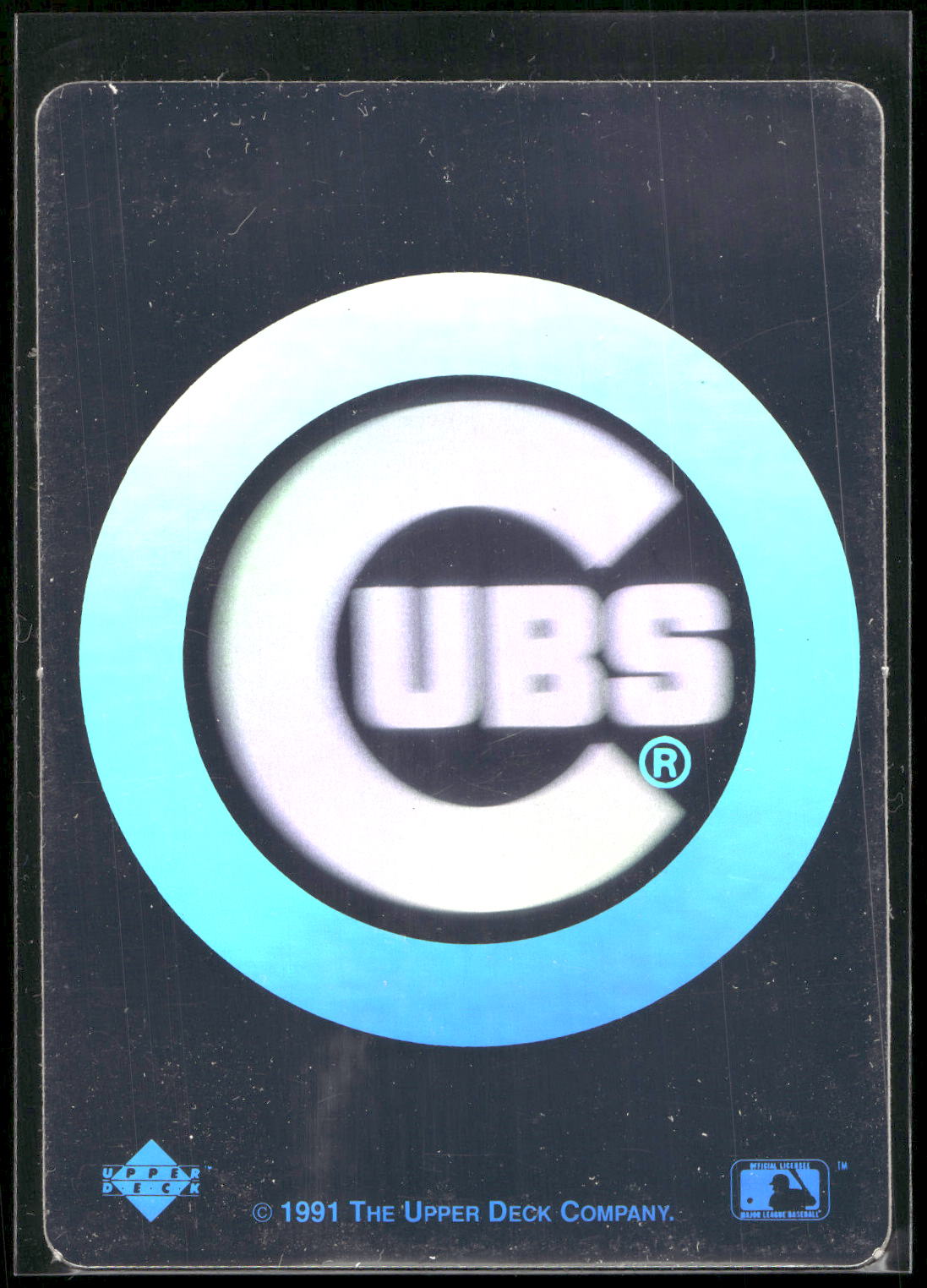 1991 Upper Deck #NNO Chicago Cubs Team Logo Holograms