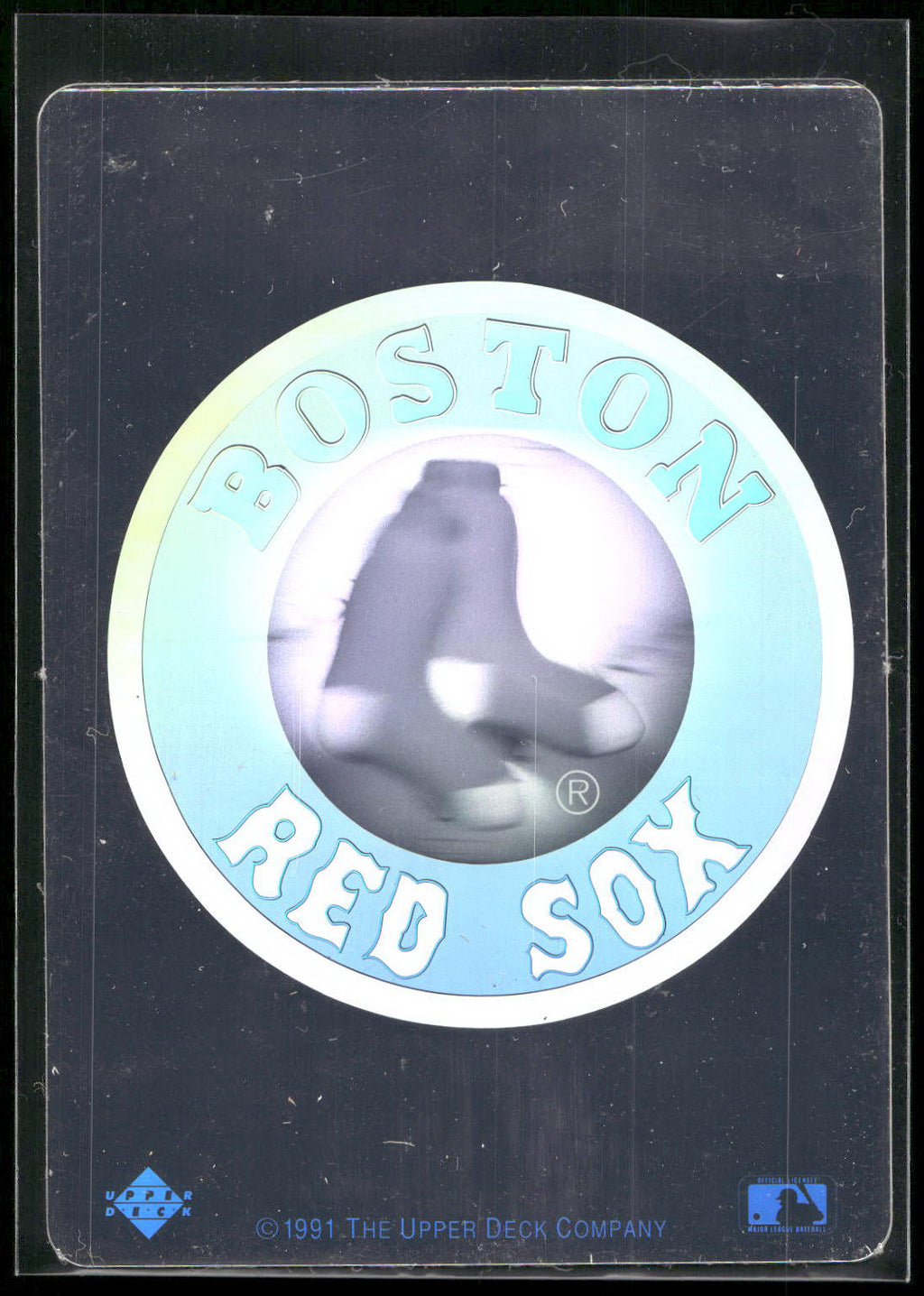 1991 Upper Deck #NNO Boston Red Sox Team Logo Holograms
