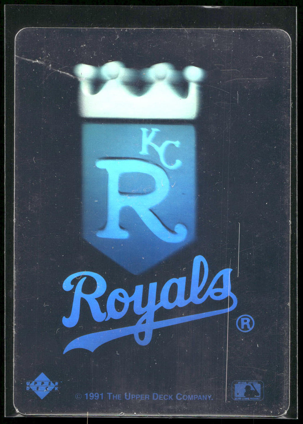 1991 Upper Deck #NNO Kansas City Royals Team Logo Holograms