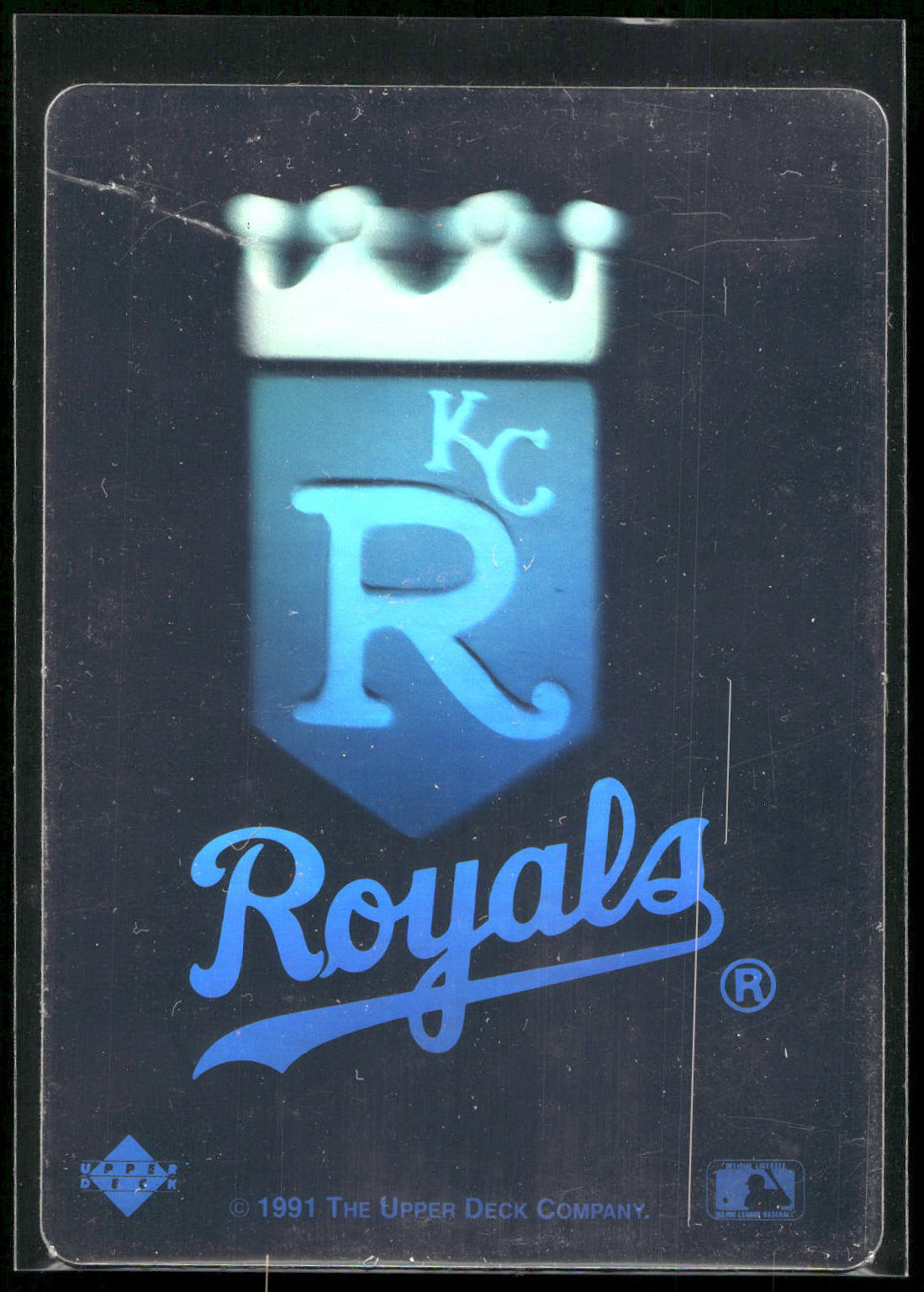 1991 Upper Deck #NNO Kansas City Royals Team Logo Holograms